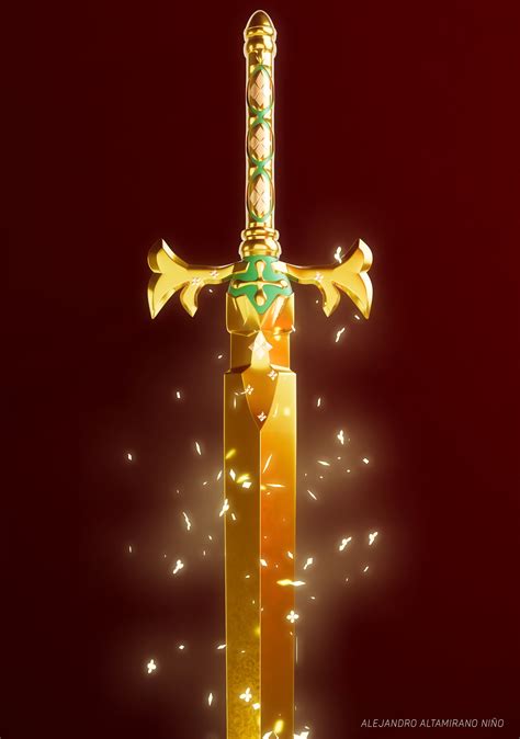 Anime Weapons, Fantasy Weapons, Arnold Y Helga, Sword Art Online ...