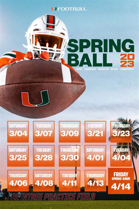 Miami Hurricanes Football Schedule 2024 25 - Rosy Waneta