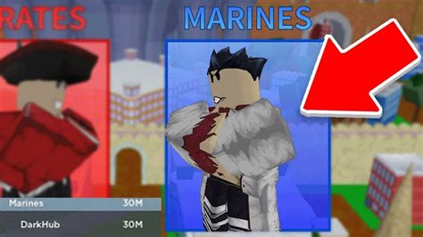 Becoming a MARINE in Blox Fruits Roblox - YouTube