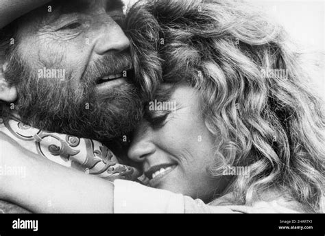 Willie Nelson, Dyan Cannon, on-set of the Film, "Honeysuckle Rose ...