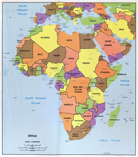 Africa Political Map Printable United States Map | Porn Sex Picture