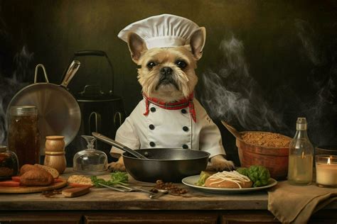 chef dog portrait cooking 30634147 Stock Photo at Vecteezy