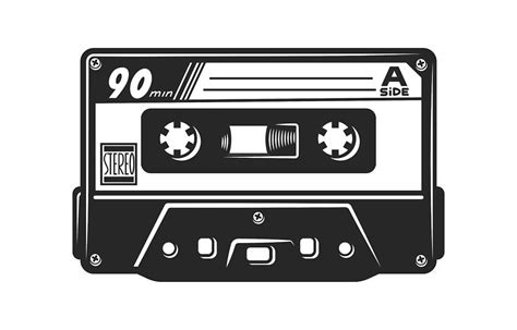 Cassette Tape - Retro Vintage Music Digital Art by Maltiben Patel ...