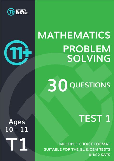 11 Plus maths practice papers and maths problem-solving pdf tests — 11 ...