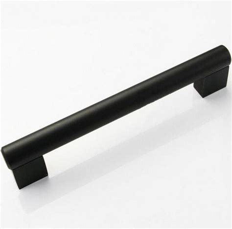 5" modern simple furniture handles black kitchen cabinet pull handle ...