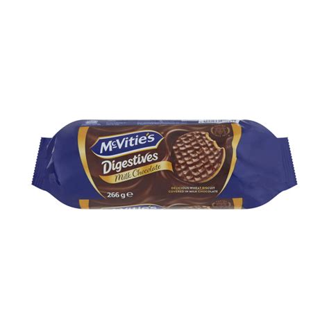 Buy Mcvities Digestives Biscuits Milk Chocolate 266g | Coles