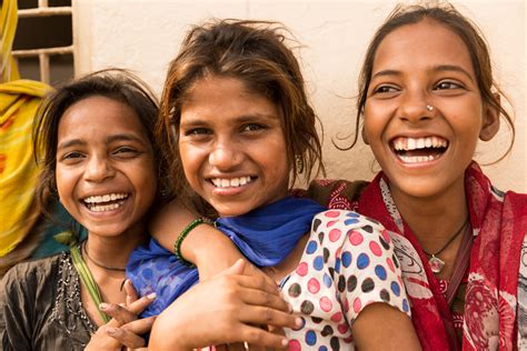 Indian Girls Laughing - Arogya World