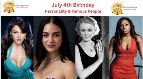 People Born On July 4 - Personality, Love and Money