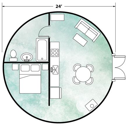 26+ 30 Foot Yurt Floor Plans - ErgaSachan