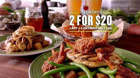 Applebee's 2 for $20 Menu TV Commercial, 'Check It Out' Featuring Chris ...