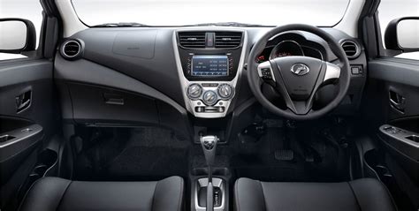 Perodua Axia press shot Advance interior