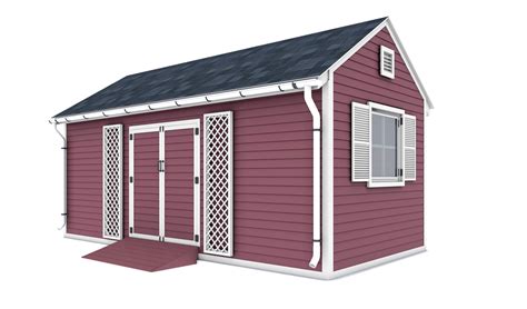 10x20 Garden Shed Plans - Shedplans.org