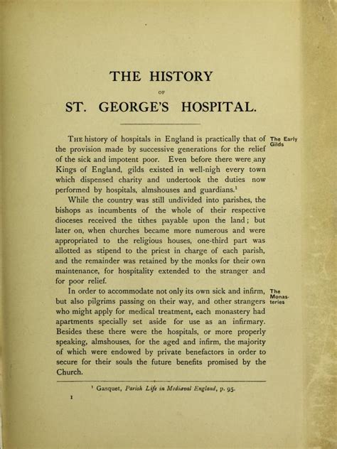 The history of St. George's Hospital (1910 edition) | Open Library