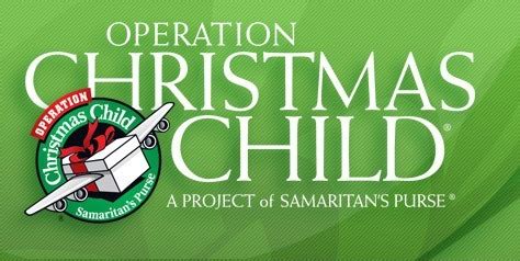 Operation Christmas Child Report - Hillcrest Baptist Church