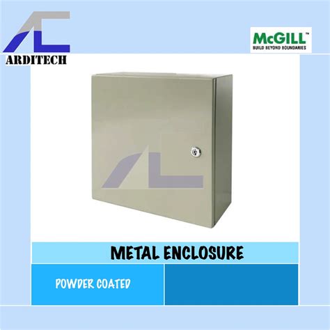 METAL ENCLOSURE IP65 POWDER COATED | SINGLE DOOR | MCGILL | Shopee ...