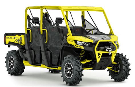 2019 Can-Am Defender Max Xmr. UTV Side by Side mudder for six.