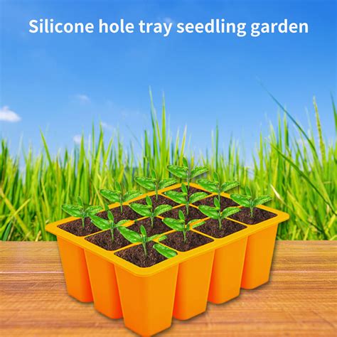 Outdoor Power Tools Other Garden Seedling ,Total 24 Cells) Silicone ...