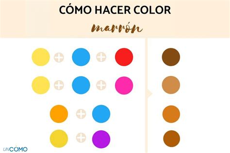 Cómo hacer color marrón - Conoce las mezclas para hacer diferentes ...