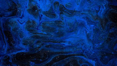 stains, liquid, blue, dark, texture, 4k HD Wallpaper