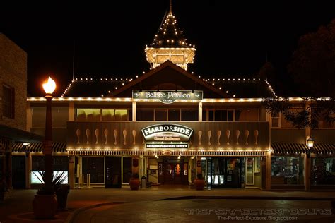 Newport Beach, California at Night