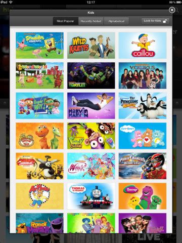 Hulu Plus Releases 'Kids Lock' Feature On iPad - iPad Kids