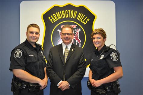 Farmington Hills Police Department Aides Become Officers | Farmington ...