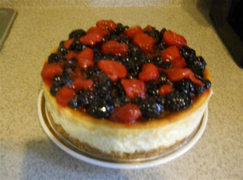 Mixed Berry Cheesecake | Just A Pinch Recipes