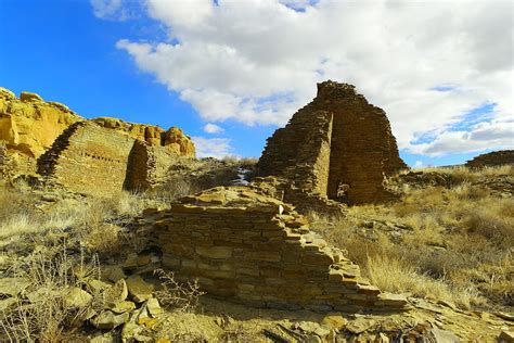 Chaco Canyon Ruins Photograph by Jeff Swan