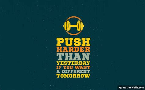 Fitness Quote Wallpaper