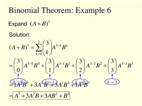 PPT - The Binomial Theorem PowerPoint Presentation, free download - ID ...