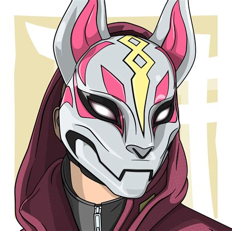 Here's my 4th Fortnite Character portrait: Drift ! : r/FortNiteBR