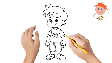 How to draw a little boy | Easy drawings