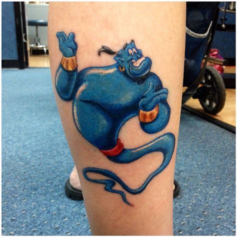 Aladdin genie tattoo | u guys made me ink | Pinterest | Genie tattoo ...