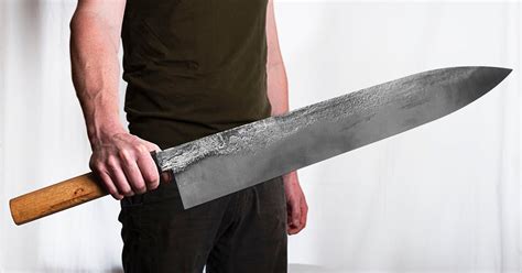 Forging The World's Largest Chef's Knife - borninspace