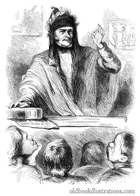 Orator Addressing his Audience | Old Book Illustrations