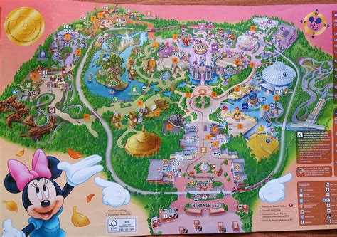 Disney Hong Kong map - Hong Kong Disney map (China)