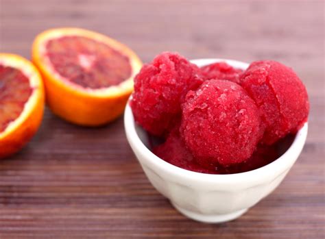 Blood Orange Sorbet Recipe