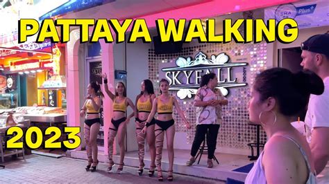 【🇹🇭 4K】Pattaya Walking Street Thailand 2023 Night Life - YouTube