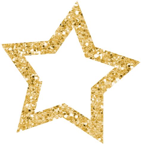 Download Stᗩrs ‿ ⁀ Glitter Stars, Gold Glitter, Star - Clip Art Gold ...