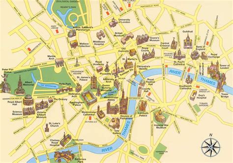 Maps of London | Detailed map of London in English | Maps of London ...