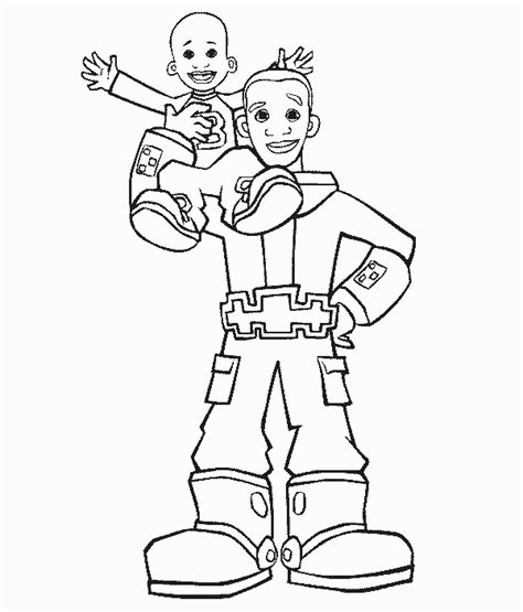 Little Bill Coloring Pages - Coloring Home