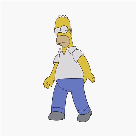 Homer Simpson 3D model - 3DModels.org