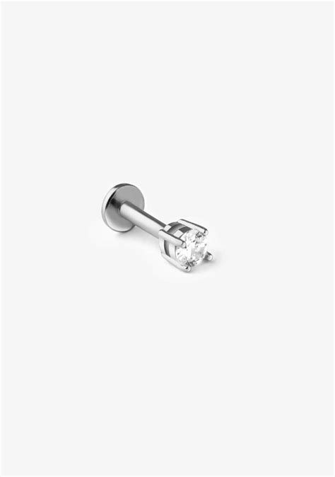 Ear Piercing Stylish Silver