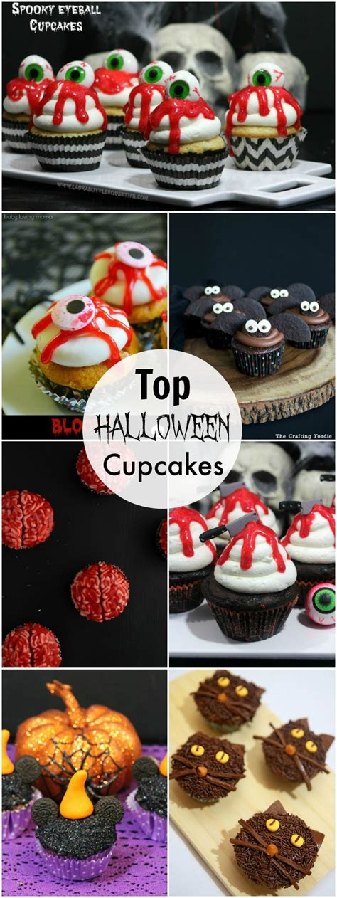 Top Halloween Cupcakes - The Melrose Family