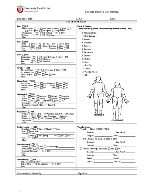 Nursing Physical AssessmentNursing Physical Assessment | PDF