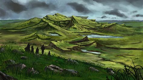 Forgotten Plains by LongJh on DeviantArt | Fantasy landscape, Landscape ...