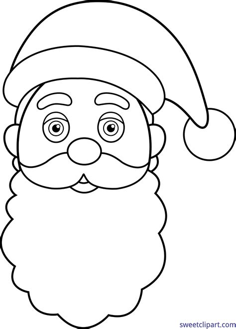 Face clipart santa claus, Face santa claus Transparent FREE for ...