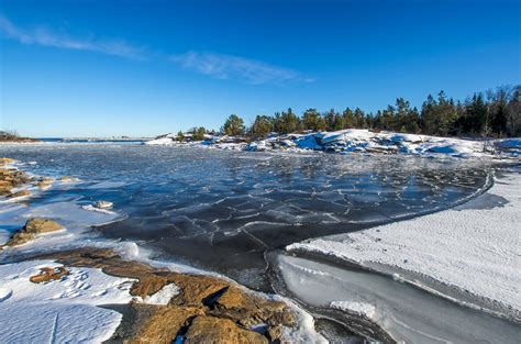 Wallpaper : landscape, sea, lake, water, nature, shore, snow, winter ...