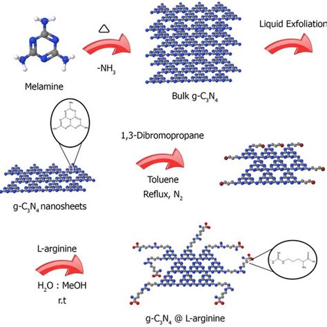 Synthesis of g-C3N4@l-arginine. | Download Scientific Diagram