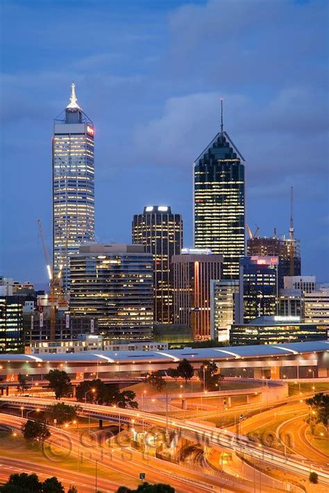 Kings Park Perth City Skyline | Andrew Watson | Kings park perth, Perth ...